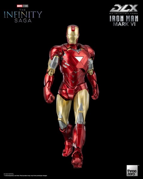 Infinity Saga DLX Actionfigur 1/12 Iron Man Mark 6 17 cm