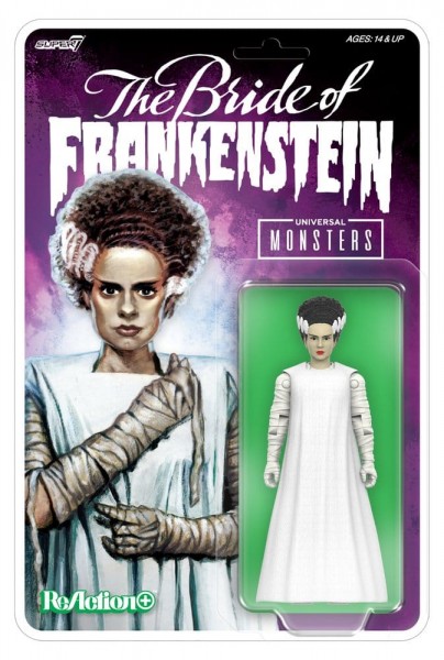 Universal Monsters ReAction+ Actionfigur Wave 02 Bride Of Frankenstein