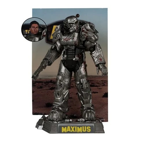 Movie Maniacs Fallout Lucy, Maximus, The Ghoul, and Vault Boy Posed Figure 4-Pack