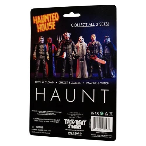 Haunt Ghost and Zombie 3 3/4-Inch Action Figure 2-Pack