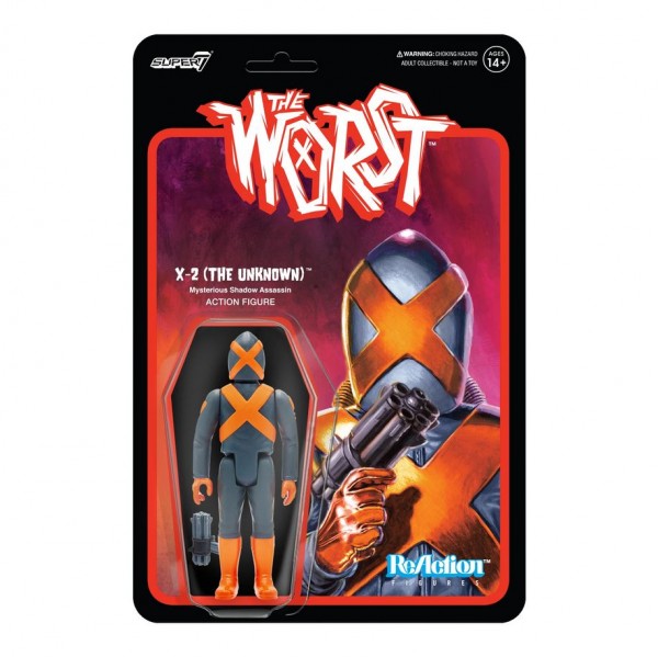 The Worst ReAction Actionfigur X-2 (The Unknown)