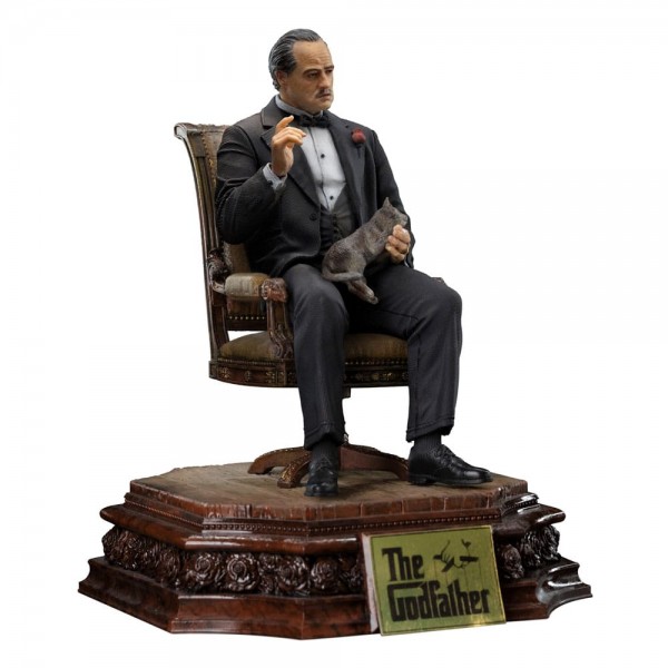 The Godfather Scale Statue 1:10 Don Vito Corelione 19 cm