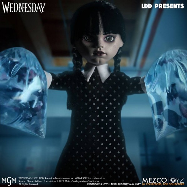 Wednesday Living Dead Dolls Puppe Wednesday Addams - 25 cm