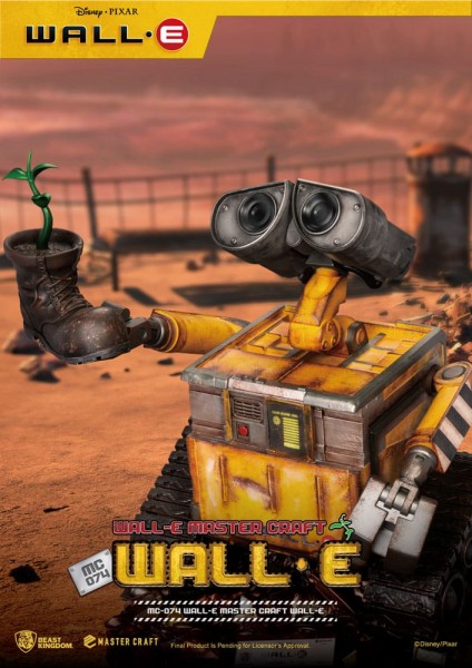 WALL-E - Der Letzte räumt die Erde auf Master Craft Statue WALL-E 37 cm