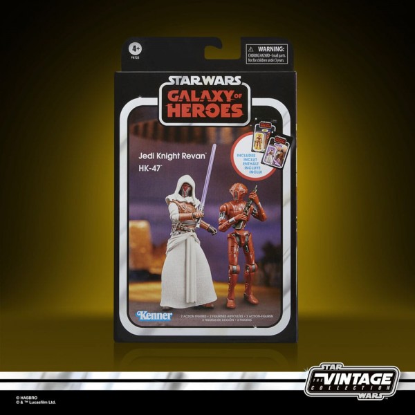 Star Wars: Galaxy of Heroes Vintage Collection Actionfiguren 2er-Pack Jedi Knight Revan & HK-47 10 c