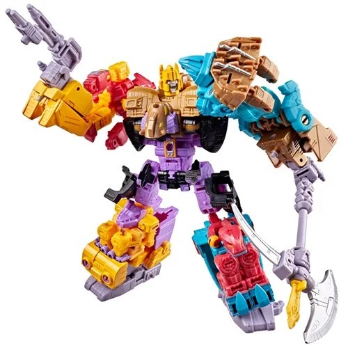 Transformers Age of the Primes Decepticon Monstructor Combiner Figuren-Set