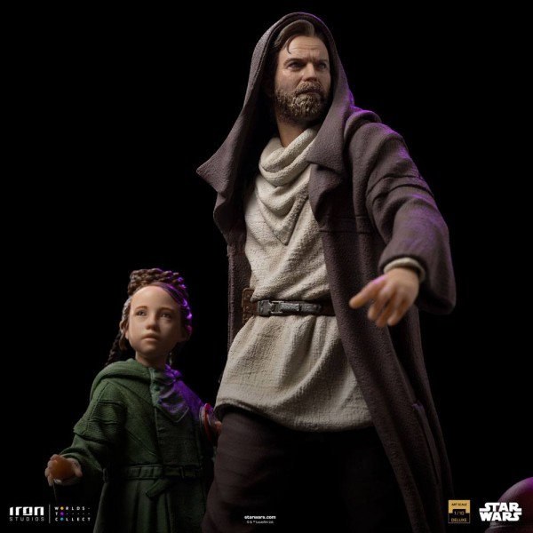 Star Wars Obi-Wan Kenobi Art Scale Statue 1/10 Obi-Wan & Young Leia