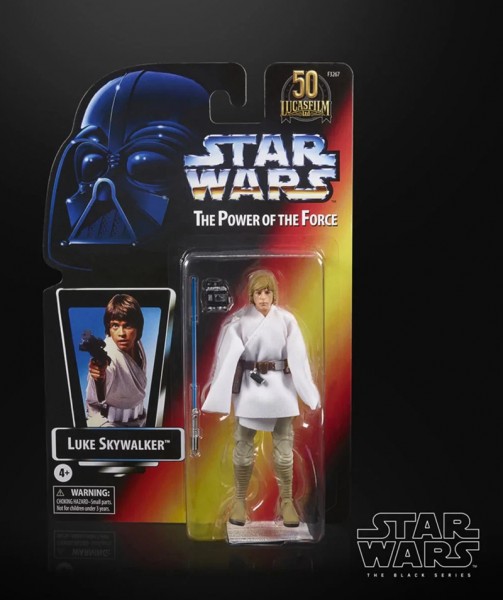 Star Wars The Power of the Force Luke Skywalker Actionfigur 15 cm