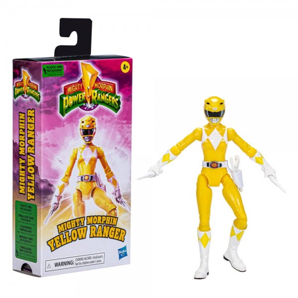 Power Rangers Mighty Morphin Action Figure 15 cm Yellow Ranger
