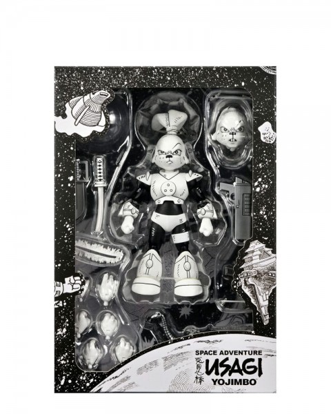 Usagi Yojimbo Actionfigur Space Usagi Yojimbo Black & White Figur 18 cm