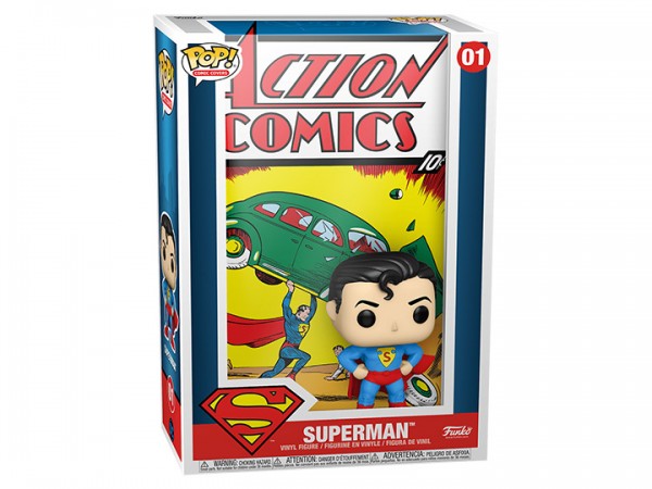 Action Comics Funko Pop! Comic Covers Vinylfigur Superman