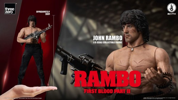 Rambo II Actionfigur 1/6 John Rambo 30 cm