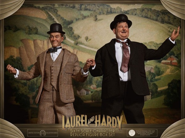 Laurel & Hardy Actionfiguren 1/6 Classic Suits (2-Pack) Limited Edition