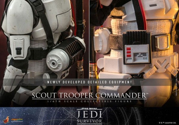 Star Wars Jedi Survivor Videogame Masterpiece Actionfigur 1/6 Scout Trooper Commander 30 cm