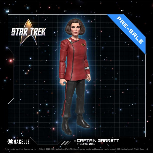 Star Trek The Next Generation Captain Garrett Actionfigur 16,2 cm