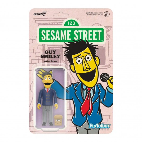 Sesamstraße ReAction Actionfigur Wave 02 - Guy Smiley