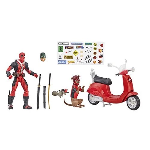 Marvel Legends Ultimate Deadpool Corps 6-Inch Action Figures with Scooter