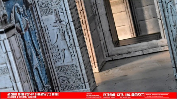 Extreme Sets Ancient Tomb Pop-Up Diorama 1/12