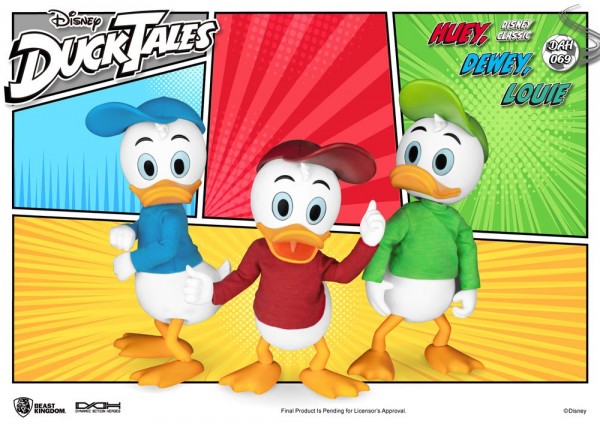 DuckTales Dynamic 8ction Heroes Actionfiguren Huey, Dewey &amp; Louie (3-Pack)