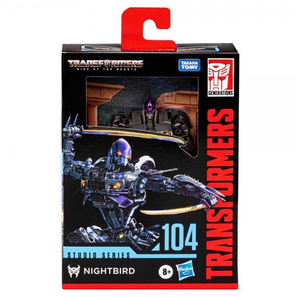 Transformers: Aufstieg der Bestien Generations Studio Series Deluxe Class Actionfigur 104 Nightbird