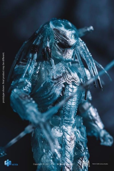 Alien vs. Predator Actionfigur 1/18 Scar Predator (Active Camouflage) Exclusive