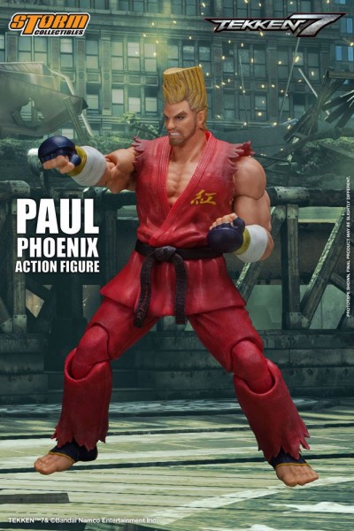 Tekken 7 Action Figure 1/12 Paul Phoenix