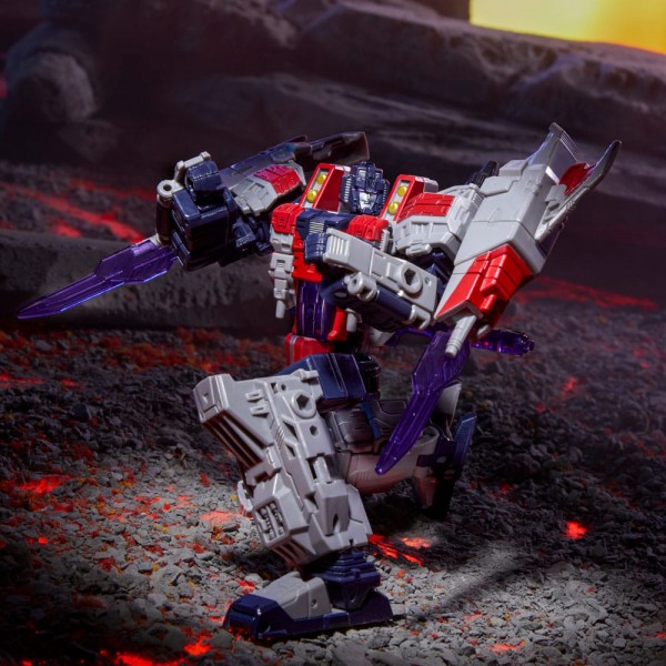Transformers Generations Legacy United Voyager Class Action Figure Cybertron Universe Starscream 18 cm