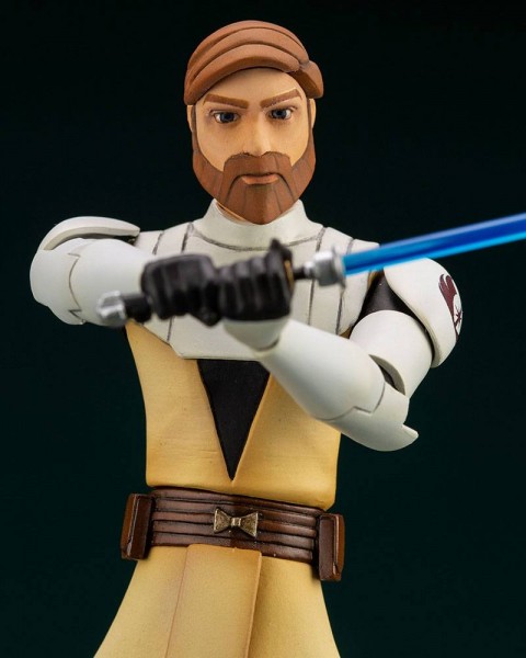 Star Wars The Clone Wars ARTFX+ Statue 1/10 Obi-Wan Kenobi
