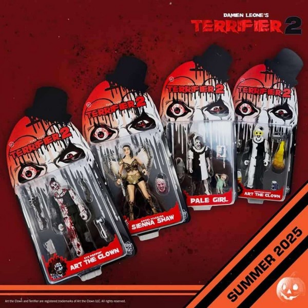 Terrifier 2 action figure set (4)