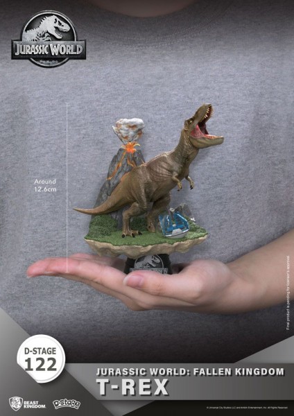 Jurassic World: Das gefallene Königreich D-Stage Diorama Statue T-Rex