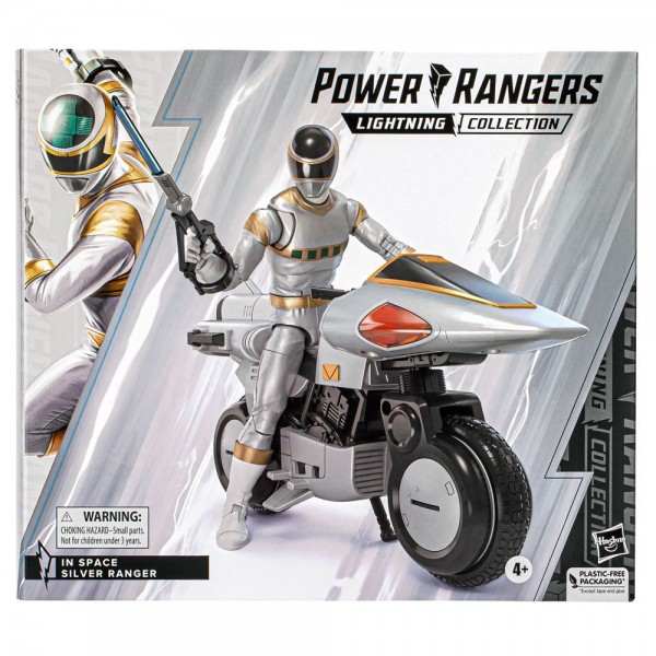 Power Rangers Lightning Collection Action Figure 15 cm In Space Silver Ranger