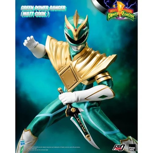 Mighty Morphin Power Rangers Green Ranger Matt Cook Standard Version FigZero 1:6 Scale Previews Excl