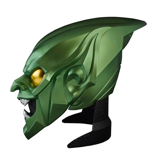 Spider-Man No Way Home Marvel Legends Series Green Goblin Electronic Helmet Prop Replica