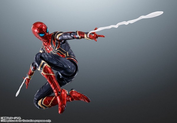 Spider-Man: No Way Home S.H. Figuarts Actionfigur Iron Spider-Man 15 cm