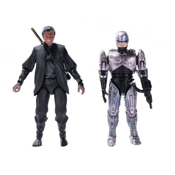 Robocop 3 Actionfiguren 1/18 RoboCop vs. Otomo (2-Pack) Exclusive