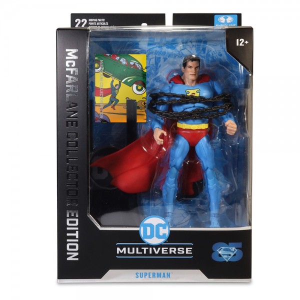 DC McFarlane Collector Edition Actionfigur Superman (Action Comics #1) 18 cm