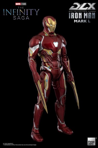 Infinity Saga DLX Scale Action Figure 1/12 Iron Man Mark 50