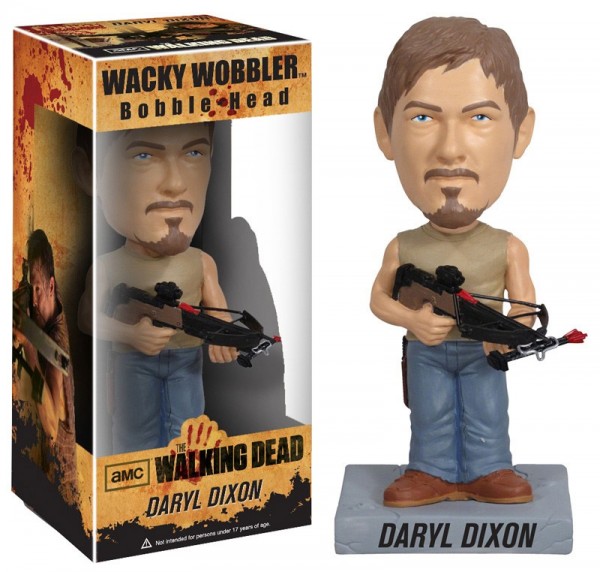 The Walking Dead Wacky Wobbler Bobble-Head Daryl 18 cm