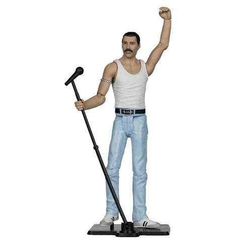 Music Maniacs Rock Wave 3 Queen Freddie Mercury 6-Inch Scale Action Figure