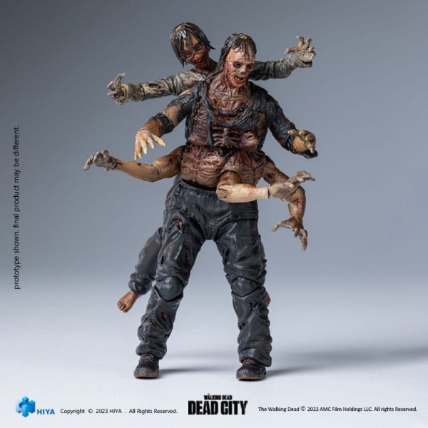 The Walking Dead Exquisite Mini Action Figure 1:18 Dead City Walker King 11 cm