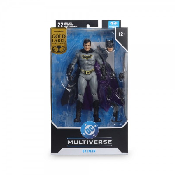 DC Rebirth DC Multiverse Actionfigur Batman (Gold Label) 18 cm