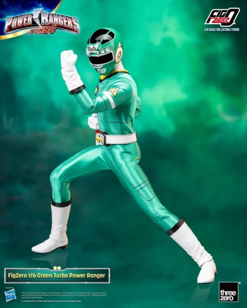 Power Rangers Turbo FigZero Action Figure 1/6 Green Turbo Power Ranger 30 cm