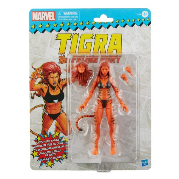 Marvel Legends Retro Actionfigur Tigra