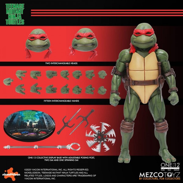 TMNT Figures box set 1/12 Teenage Mutant Ninja Turtles (1990 Movie) 15 cm