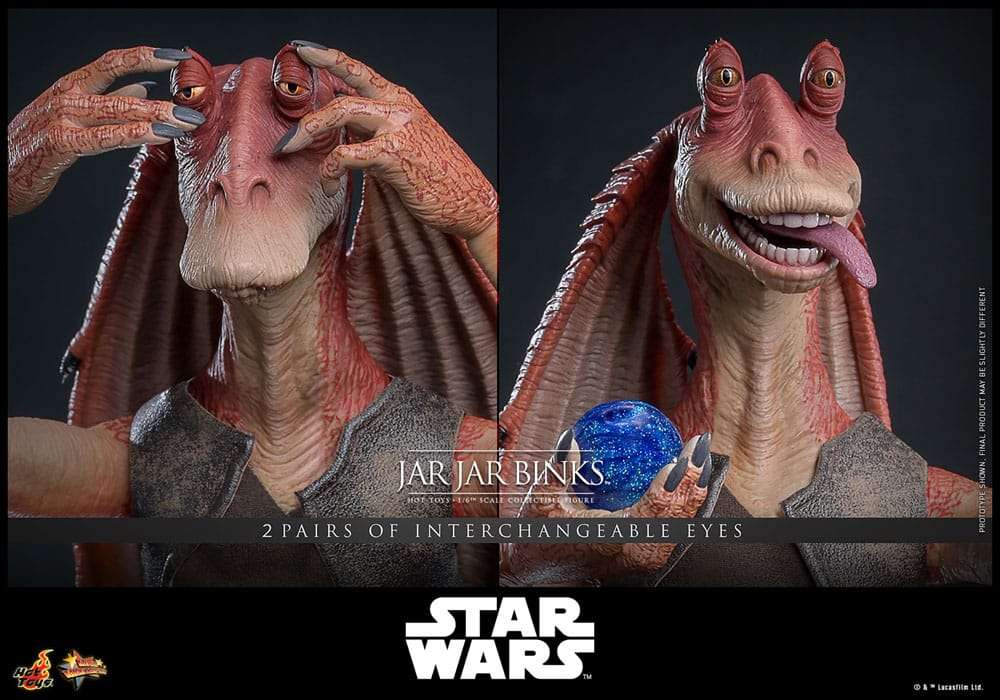 jar jar Star Wars Action Figure 1/6 Jar Jar Binks 33 cm | Actionfiguren24