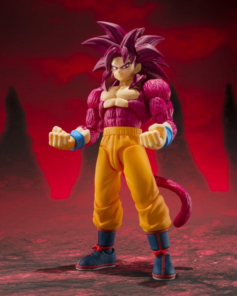 Dragon Ball S.H. Figuarts Actionfigur Super Saiyan 4 Son Goku -Daima- 15 cm