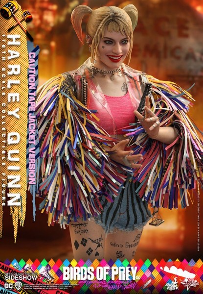 Birds of Prey Movie Masterpiece Action Figure 1/6 Harley Quinn (Caution Tape Jacket Version)