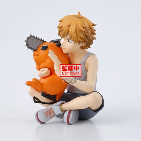 Chainsaw Man Break Time Denji & Pochita Figure 7 cm