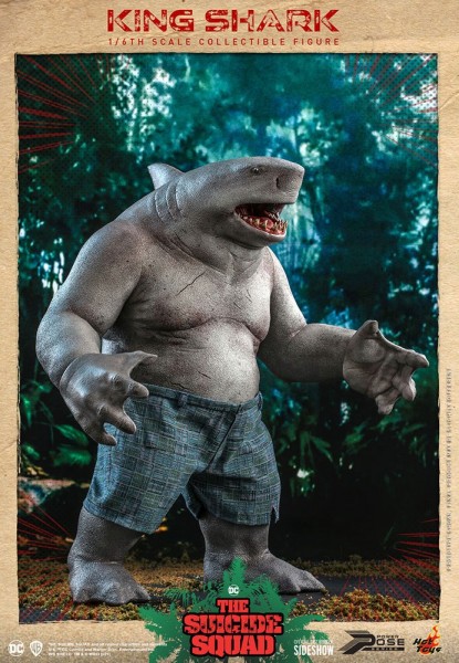 The Suicide Squad Power Pose Series Actionfigur 1/6 King Shark