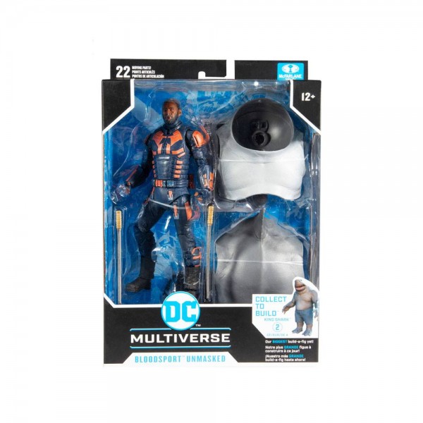 DC Multiverse Build A Action Figure Bloodsport Unmasked (Suicide Squad)